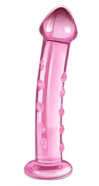 Стимулятор изогнутый Lovetoy Glass Romance 04, розовый