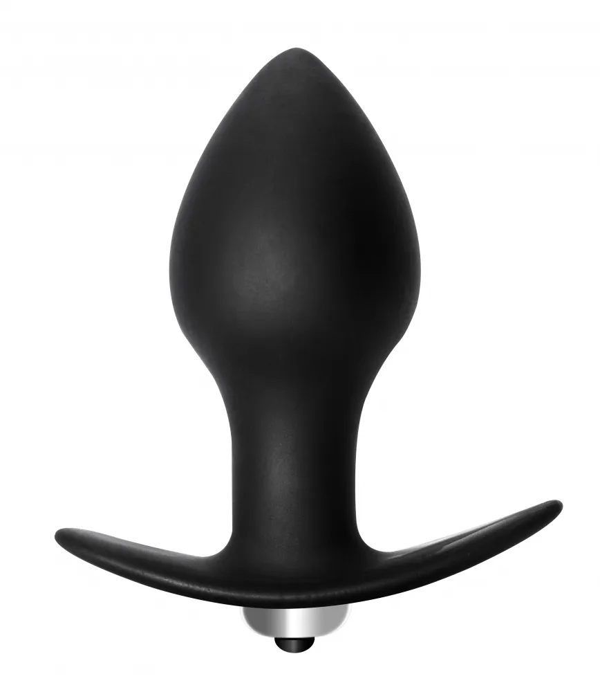анальная пробка с вибрацией bulb anal plug black (батарейки ааа) 5006-03lola в Воронеже