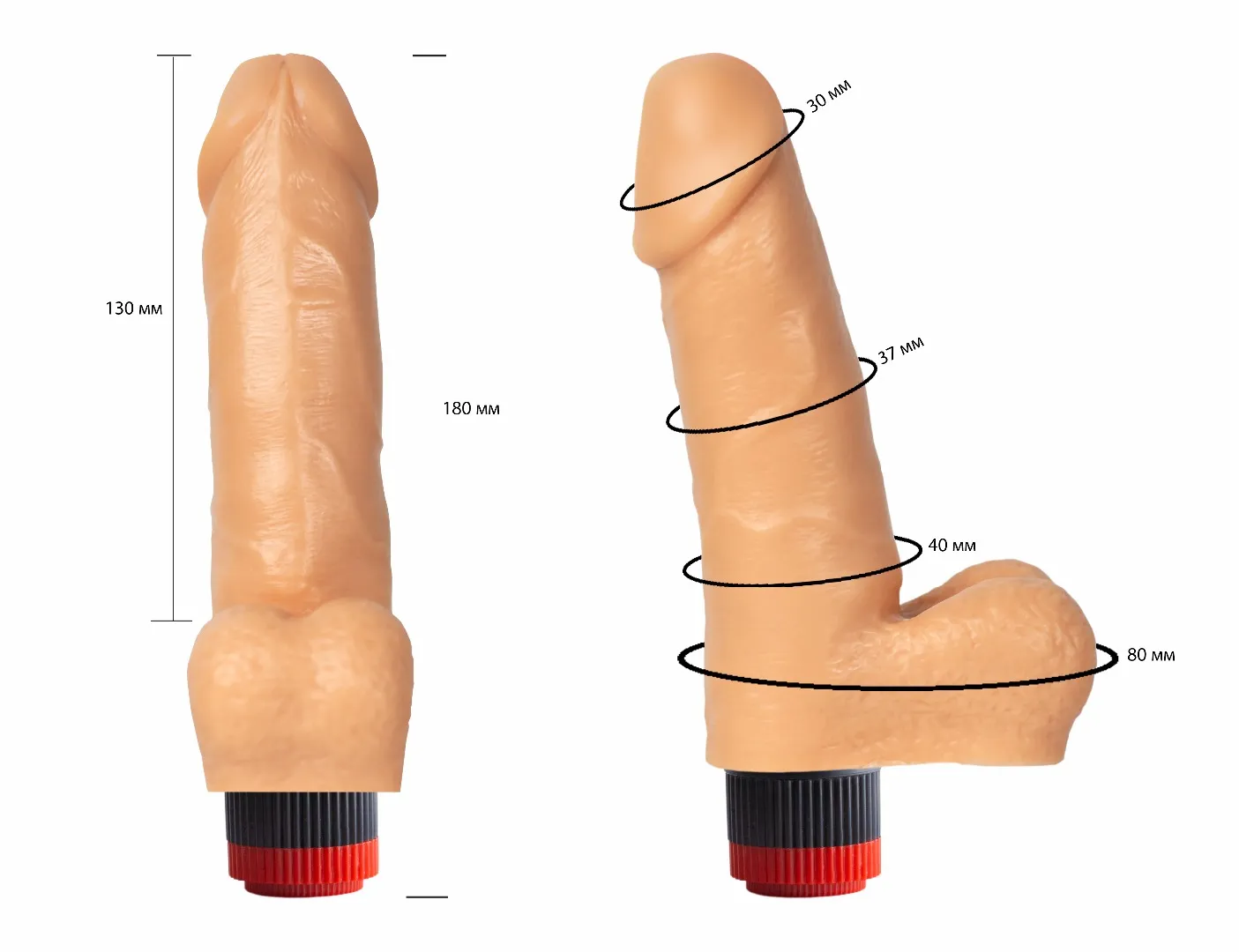 вибратор гелевый 111700ru в Воронеже