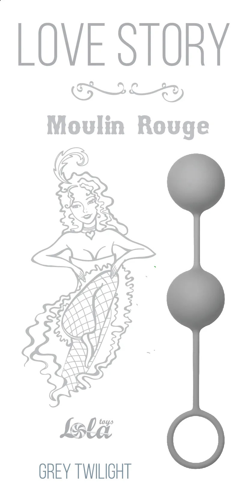 вагинальные шарики love story moulin rouge grey 3009-02lola в Воронеже