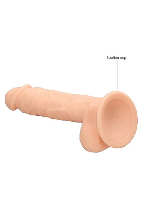 фаллоимитатор silicone dildo with balls - 17,8 см. в Воронеже