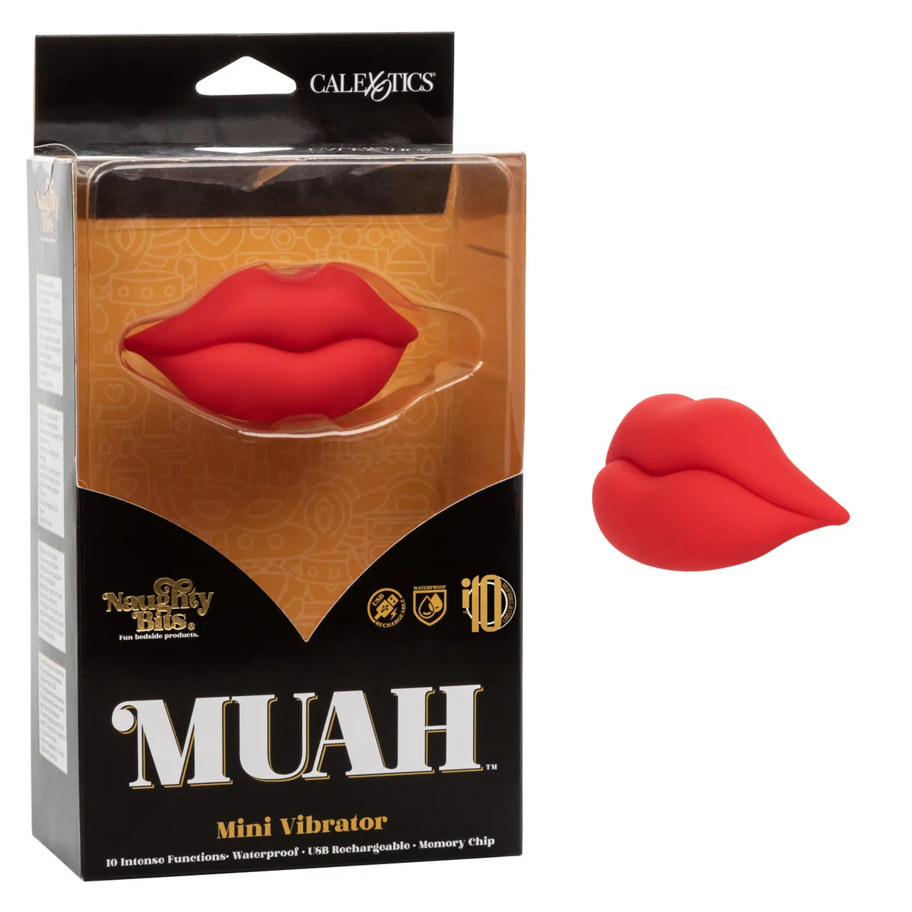 вибромассажер в форме губ naughty bits muah в Воронеже