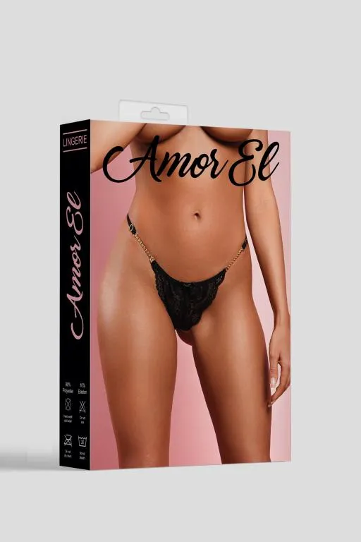 Эротическое кружевные стринги m black в Воронеже