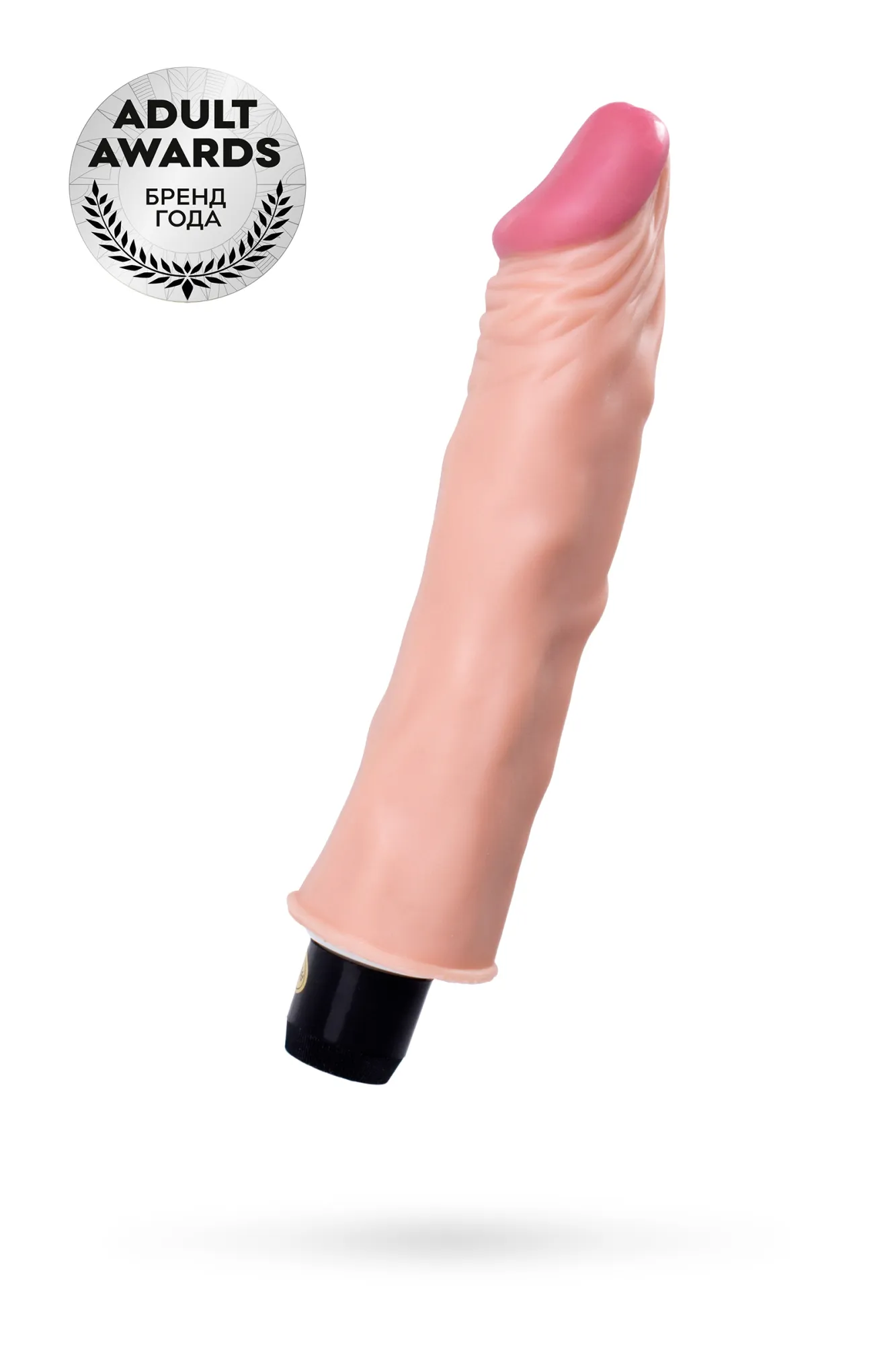 Реалистичный вибратор TOYFA  A-Toys, PVC, телесный, 21 см