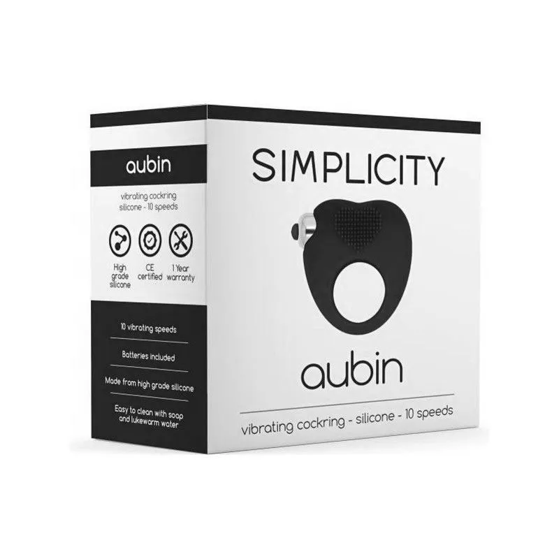 виброкольцо aubin 10 speed, чёрное в Воронеже