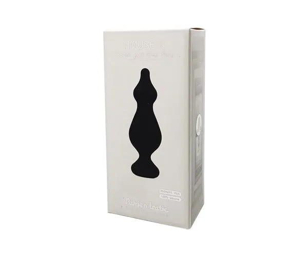 анальная пробка adrien lastic amuse mini, черная в Воронеже