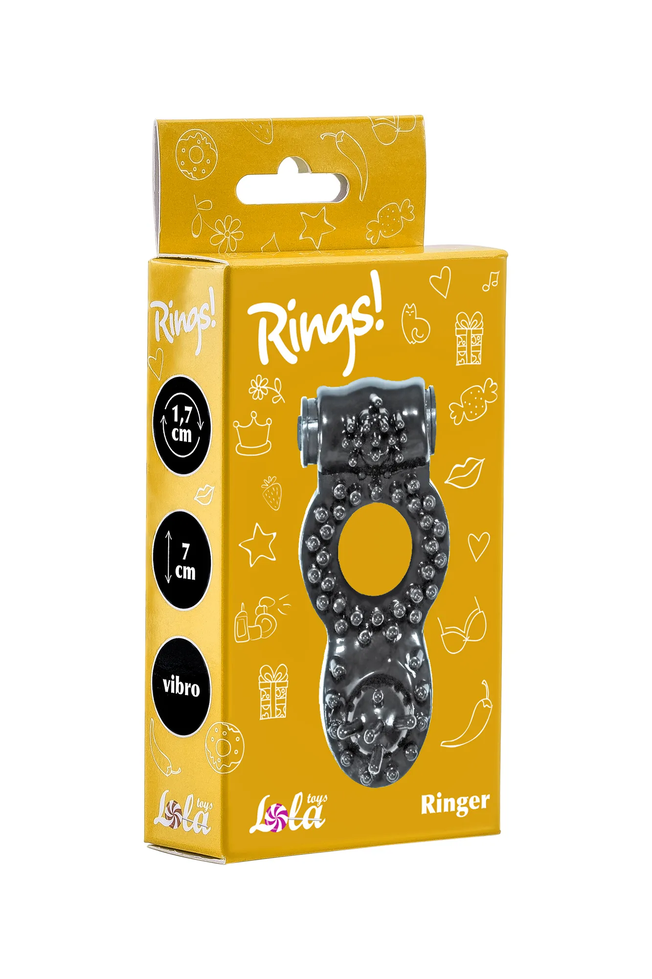 эрекционное кольцо rings ringer black 0114-72lola в Воронеже