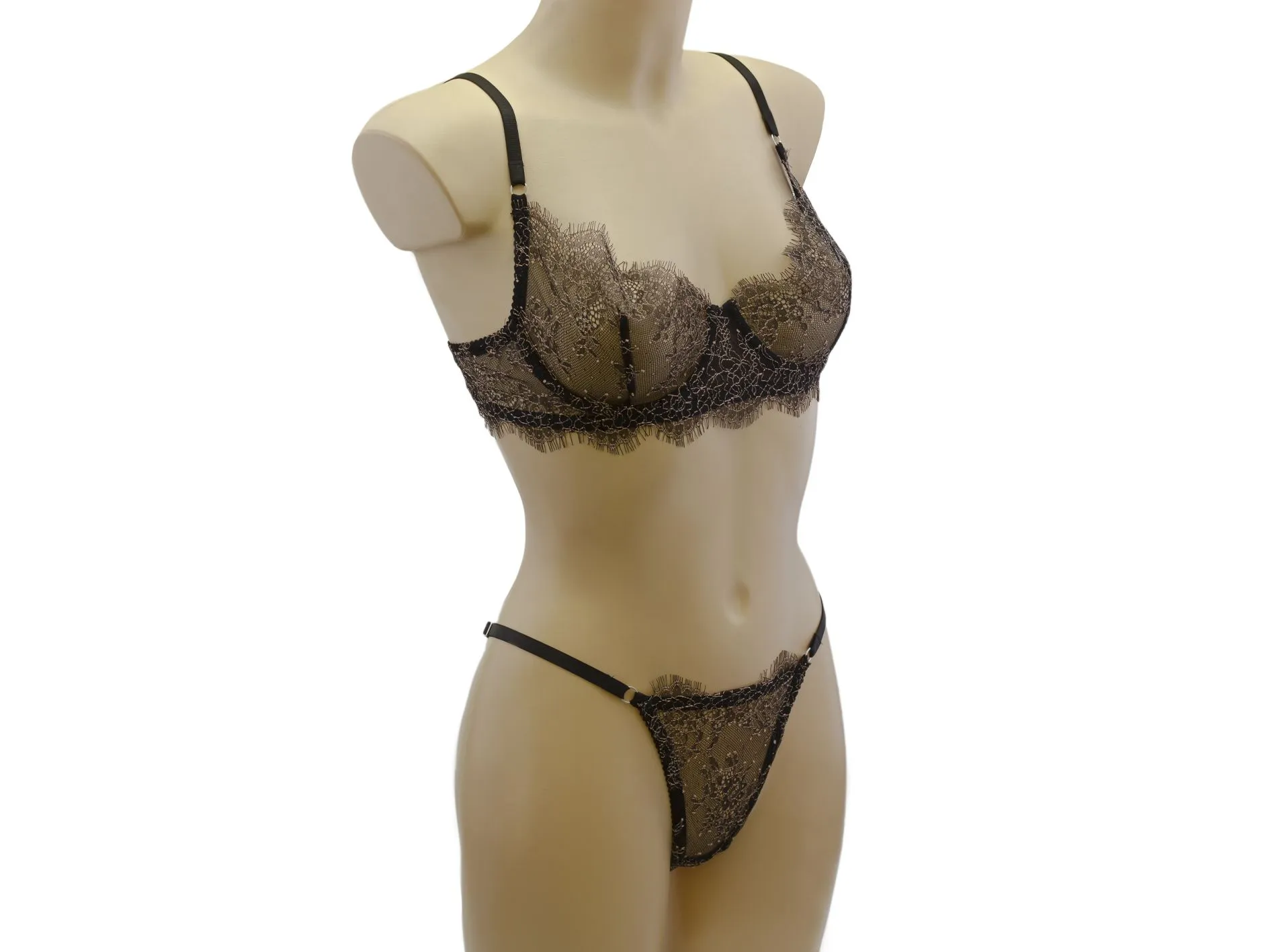 Эротическое комплект ailey may, черный в Воронеже