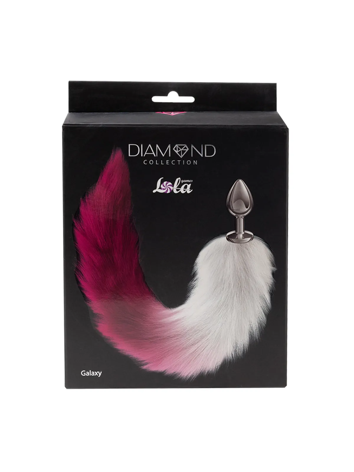 анальная пробка с хвостом diamond galaxy pink 4019-02lola в Воронеже