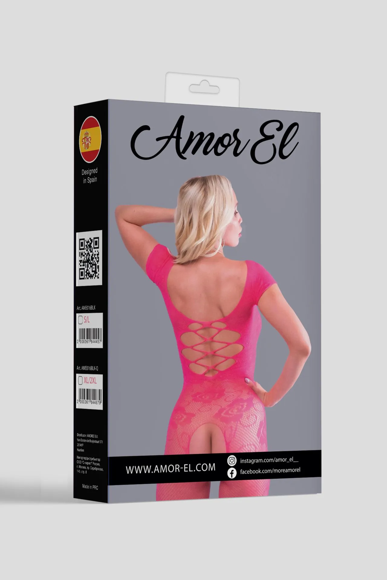 Эротическое кетсьюит (боди-комбинезон) cristina s/l розовый в Воронеже