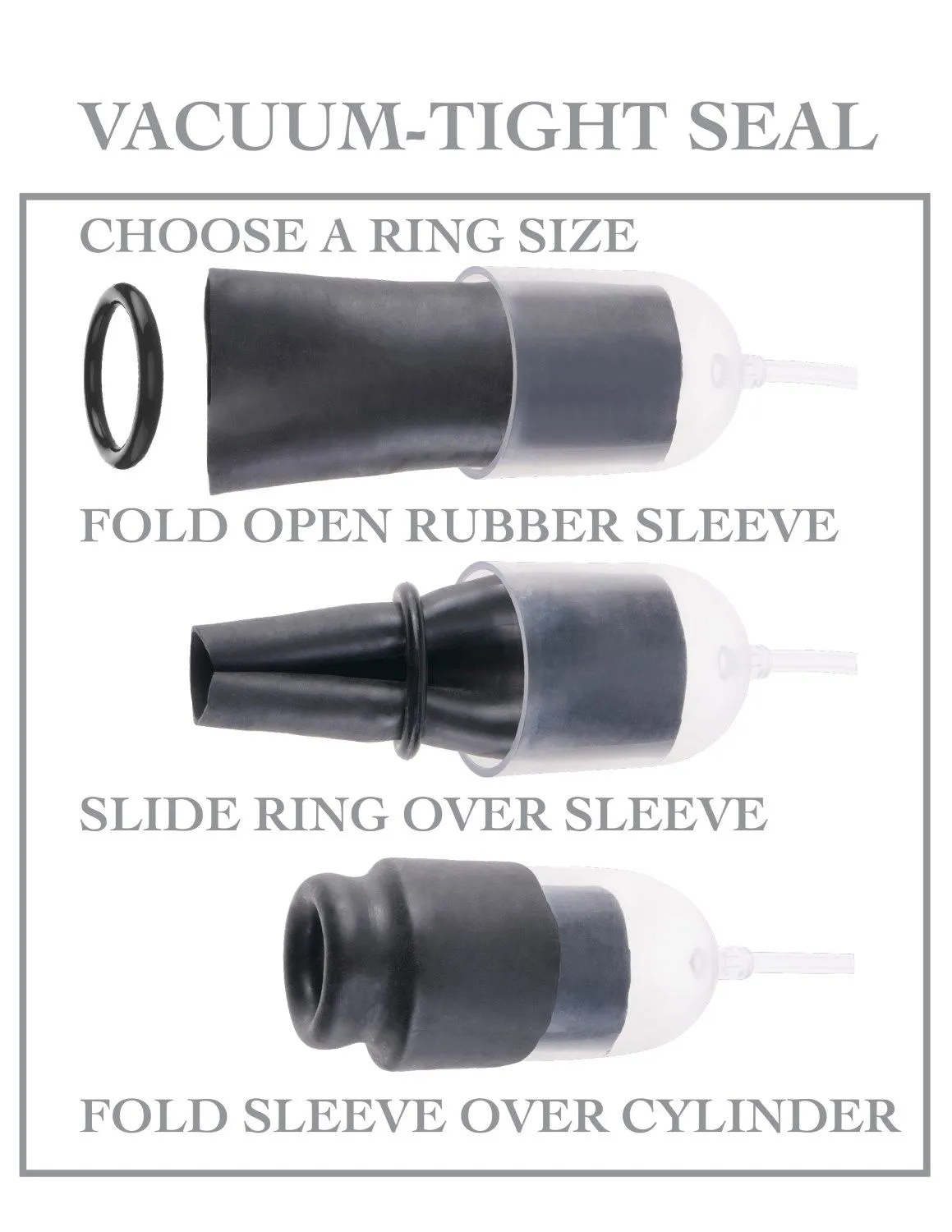 помпа pipedream suck n stroke head pump, черная в Воронеже