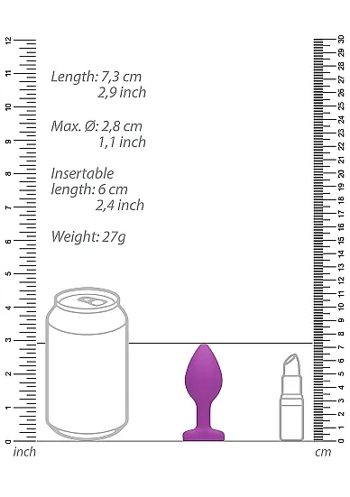 анальная пробка diamond heart butt plug в Воронеже