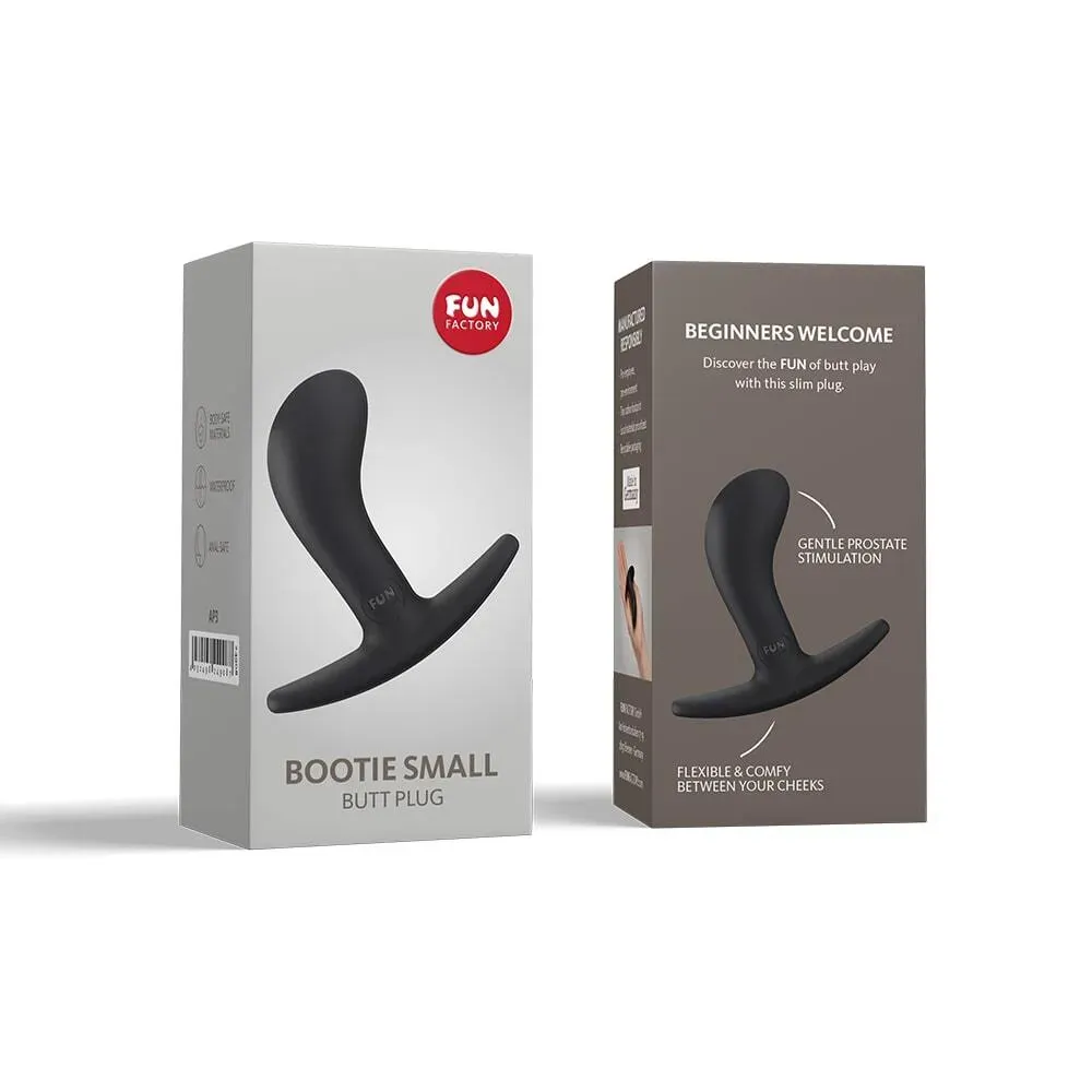 анальная пробка ff bootie small, черная. 24908 в Воронеже