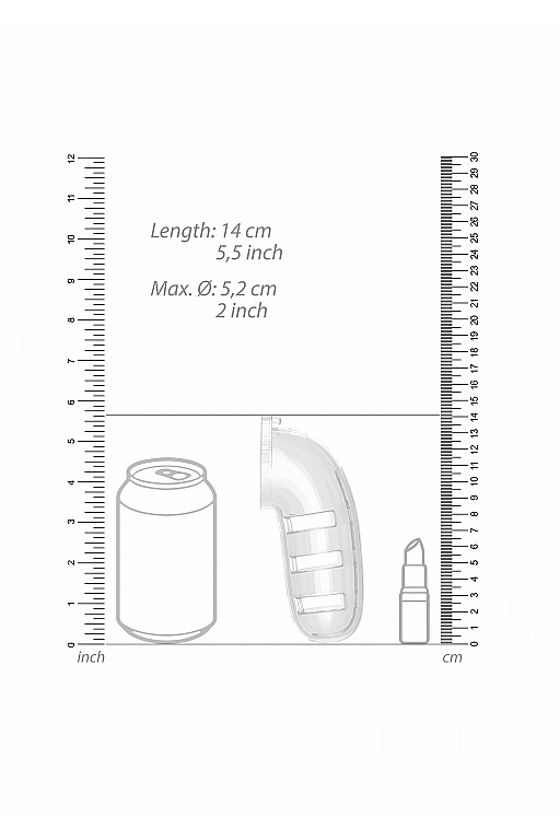 мужской пояс верности cage with plug 12 в Воронеже