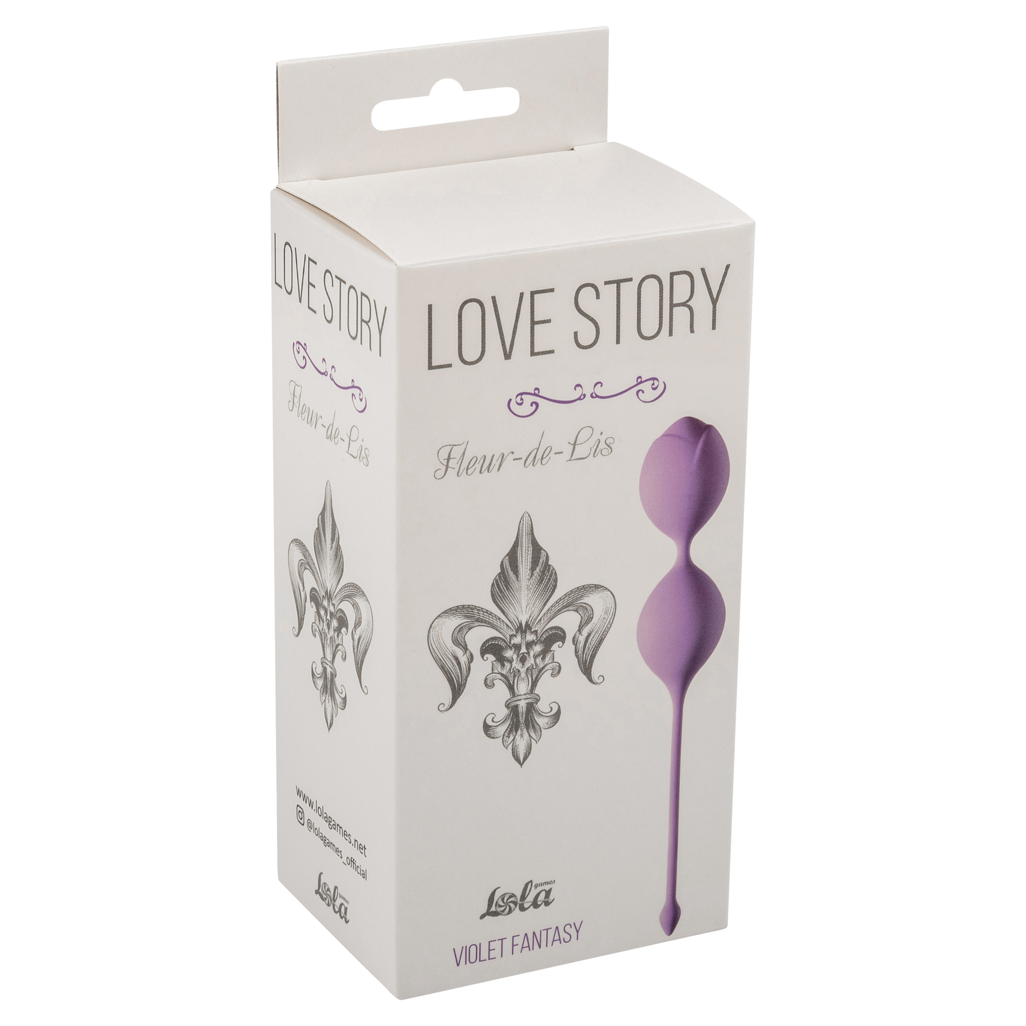 вагинальные шарики love story fleur-de-lis violet fantasy 3006-05lola в Воронеже