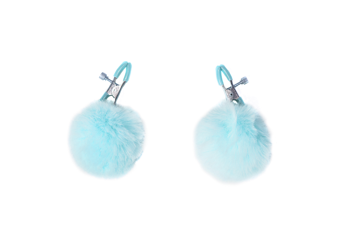 зажимы на cоски party hard angelic blue 1140-04lola в Воронеже