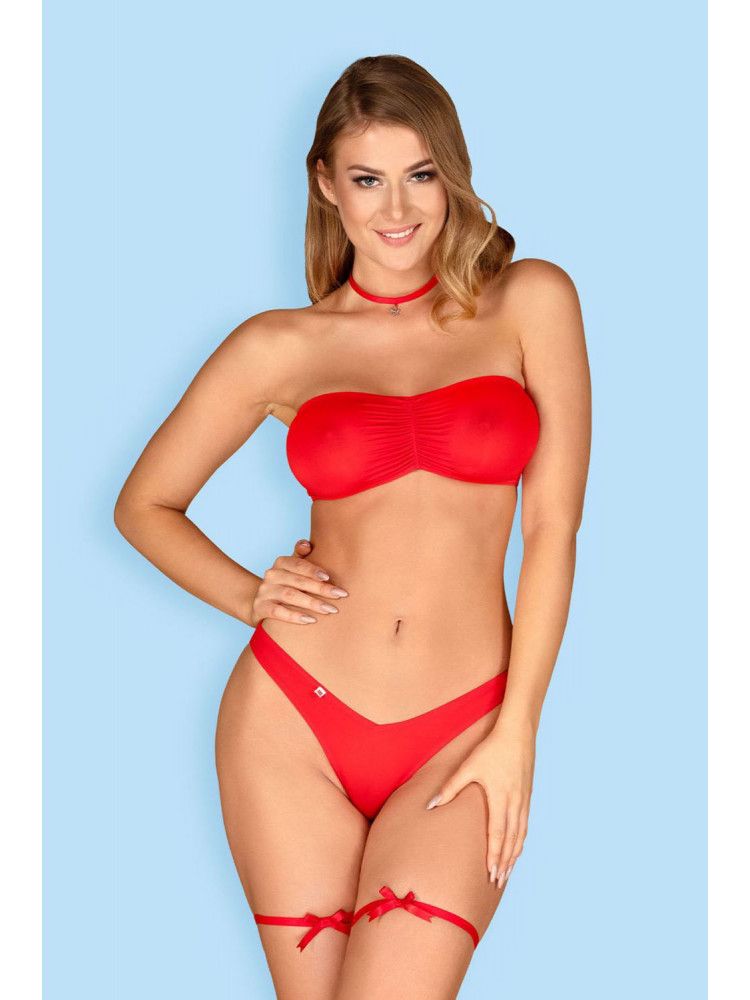 Эротическое кокетливый комплект нижнего белья kissmas в Воронеже