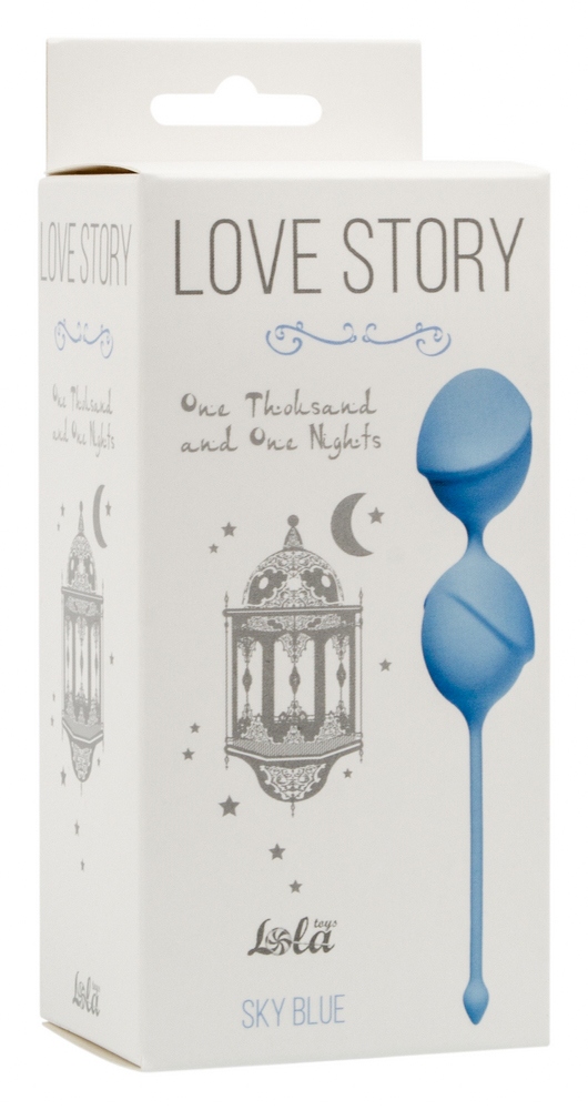 вагинальные шарики love story one thousand and one nights sky blue 3004-04lola в Воронеже