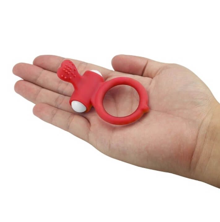 эрекционное виброкольцо lovetoy power heart, красное в Воронеже