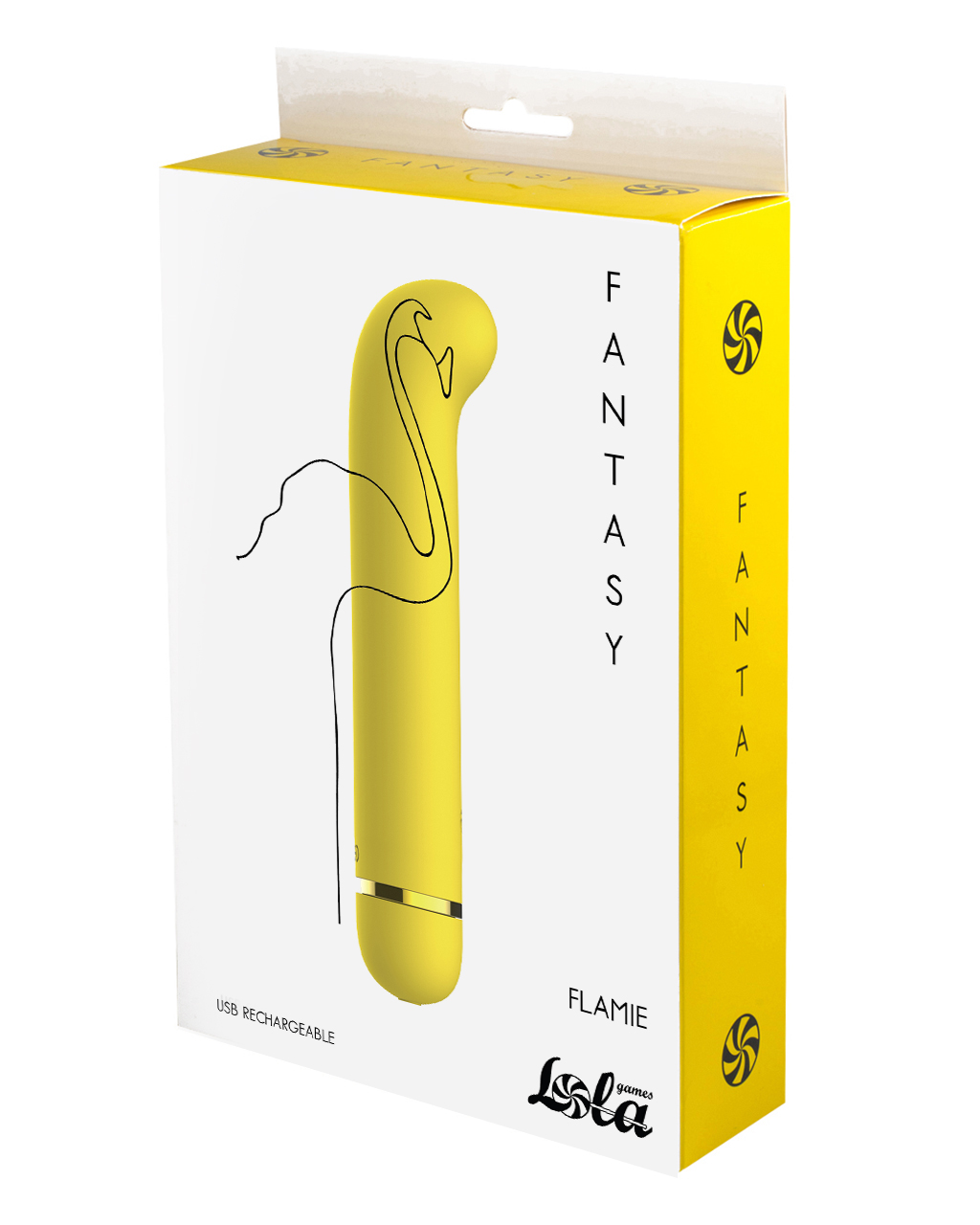 перезаряжаемый вибратор fantasy flamie yellow 7912-01lola в Воронеже