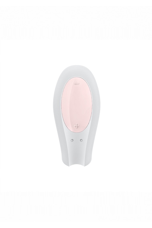 парный вибратор satisfyer double joy с возможностью управления через приложение (белый) в Воронеже