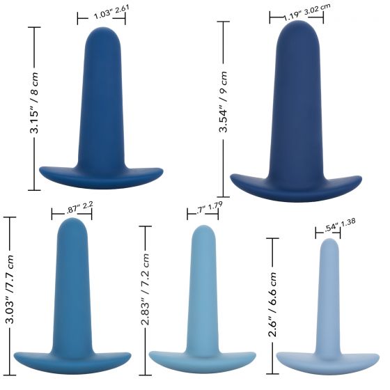 набор анальных расширителей they-ology 5-piece wearable anal training set в Воронеже