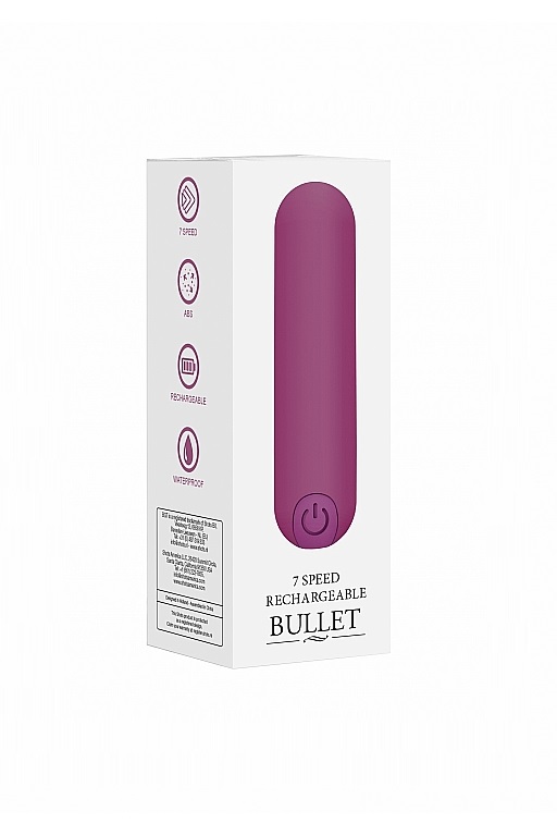 перезаряжаемая вибропуля bgt - 7 speed rechargeable bullet в Воронеже