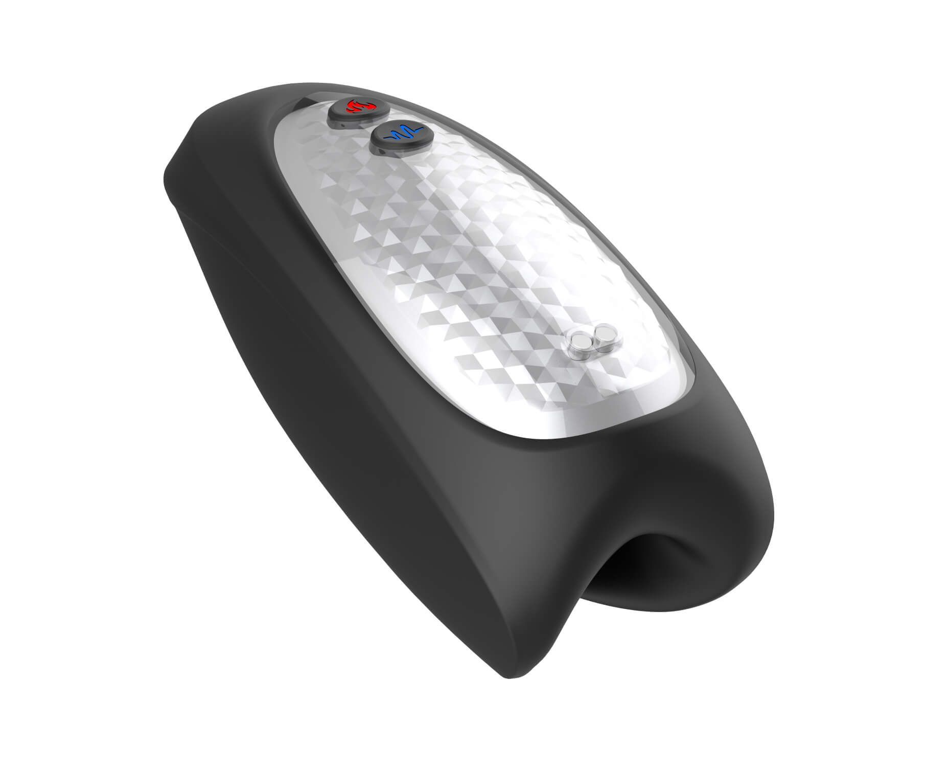 мастурбатор с вибрацией pinkrabbit plug-in intelligent pulse cup, черный в Воронеже