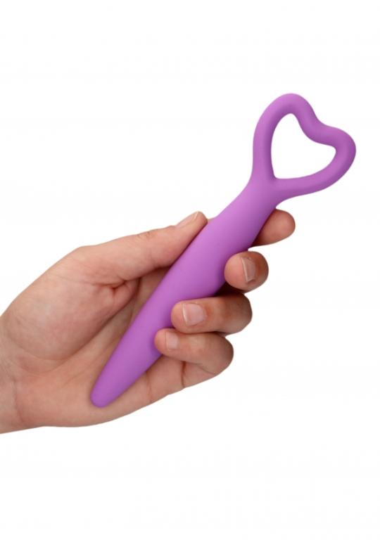 набор вагинальных расширителей с вибропулей silicone vaginal dilator set в Воронеже