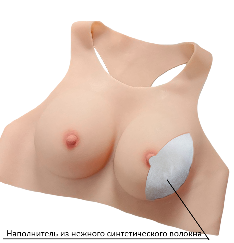 имитатор груди lovetoy с синтипоновым наполнением борцовка 3 размер 705400ru в Воронеже