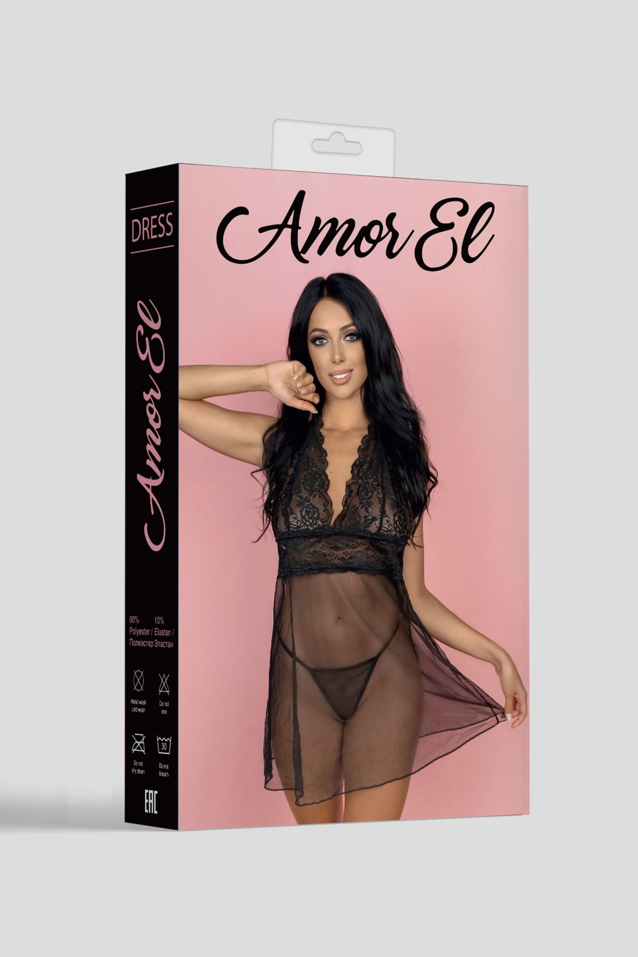 Эротическое эротическое платье castalia l/xl черное в Воронеже