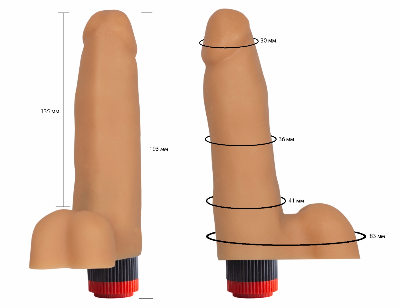 вибратор реалистик 112000ru в Воронеже