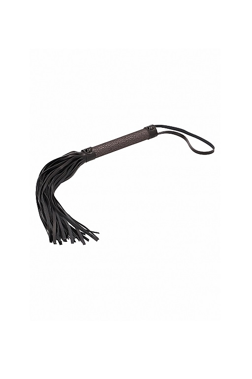 многохвостая гладкая плеть (флогер) elegant flogger в Воронеже