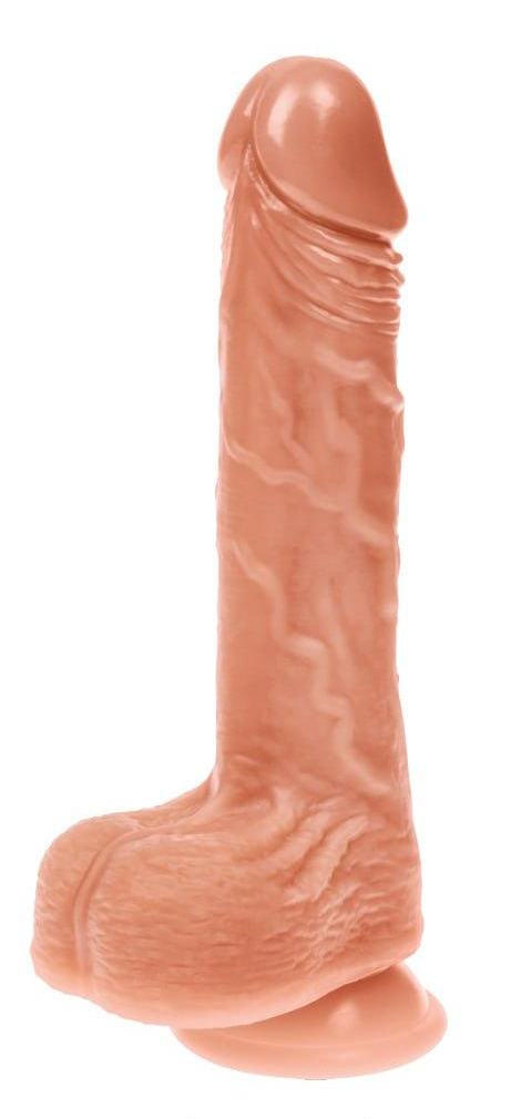 Фаллоимитатор реалистичный Pink Rabbit Jared на присоске силиконовый, телесный