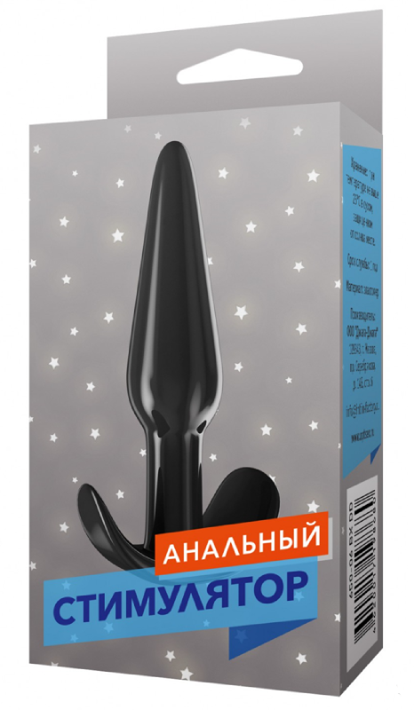 пробка анальная №6, черная в Воронеже