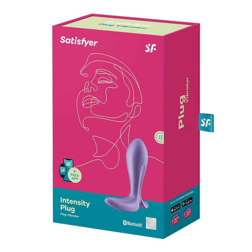 Анальная Пробка с Вибрацией Intensity Plug Purple 003337SA