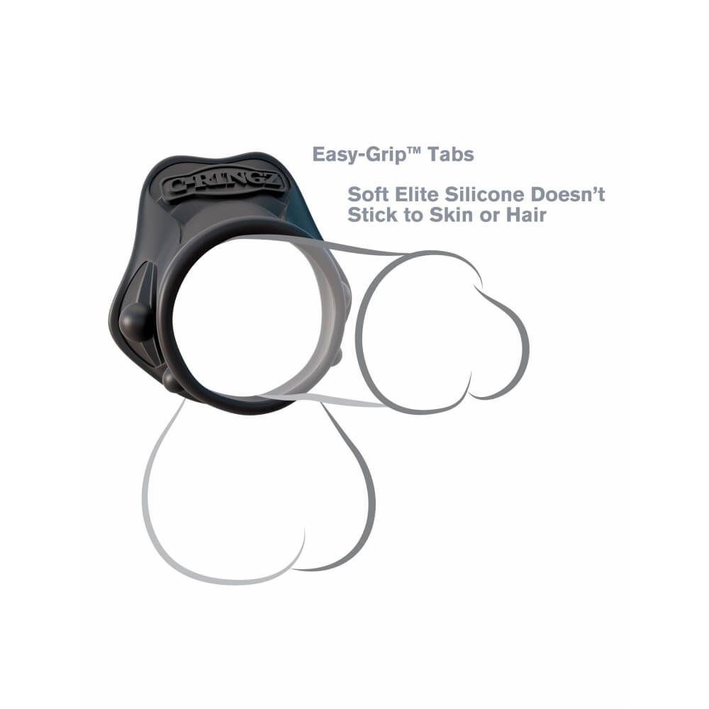 кольцо на член pipedream rock hard ring, черное в Воронеже