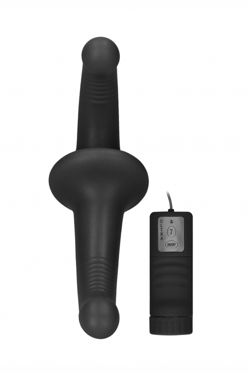 безремневой страпон с вибрацией и пультом управления vibrating silicone strapless strapon в Воронеже