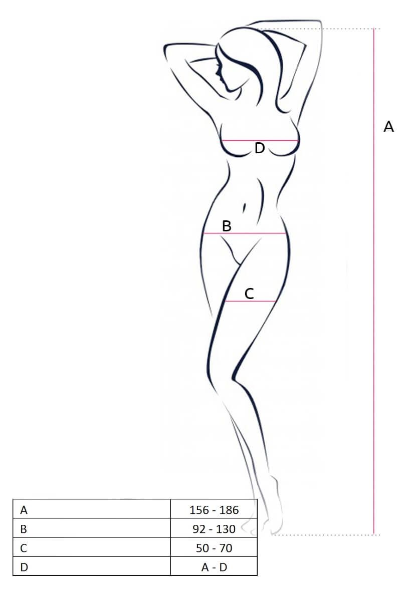 Эротическое комбинезон-сетка lapin rose sofia черный в Воронеже