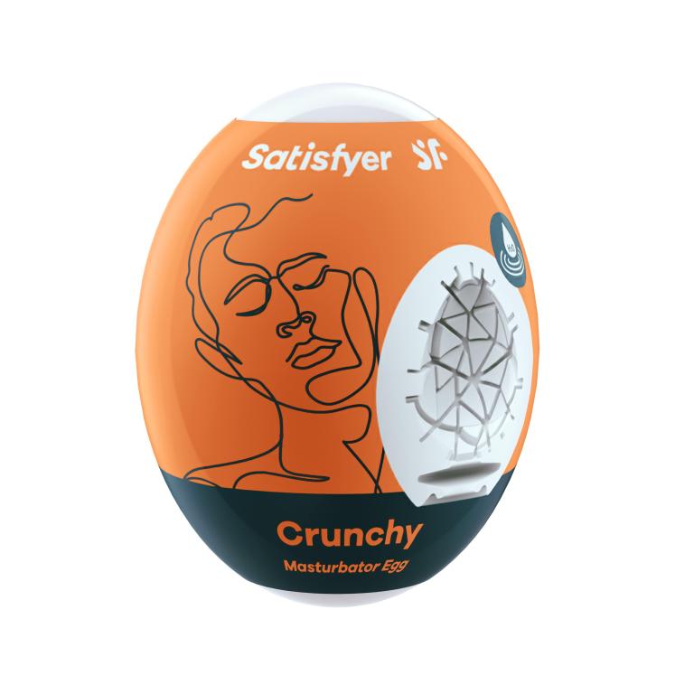 мастурбатор-яйцо satisfyer crunchy mini masturbator в Воронеже
