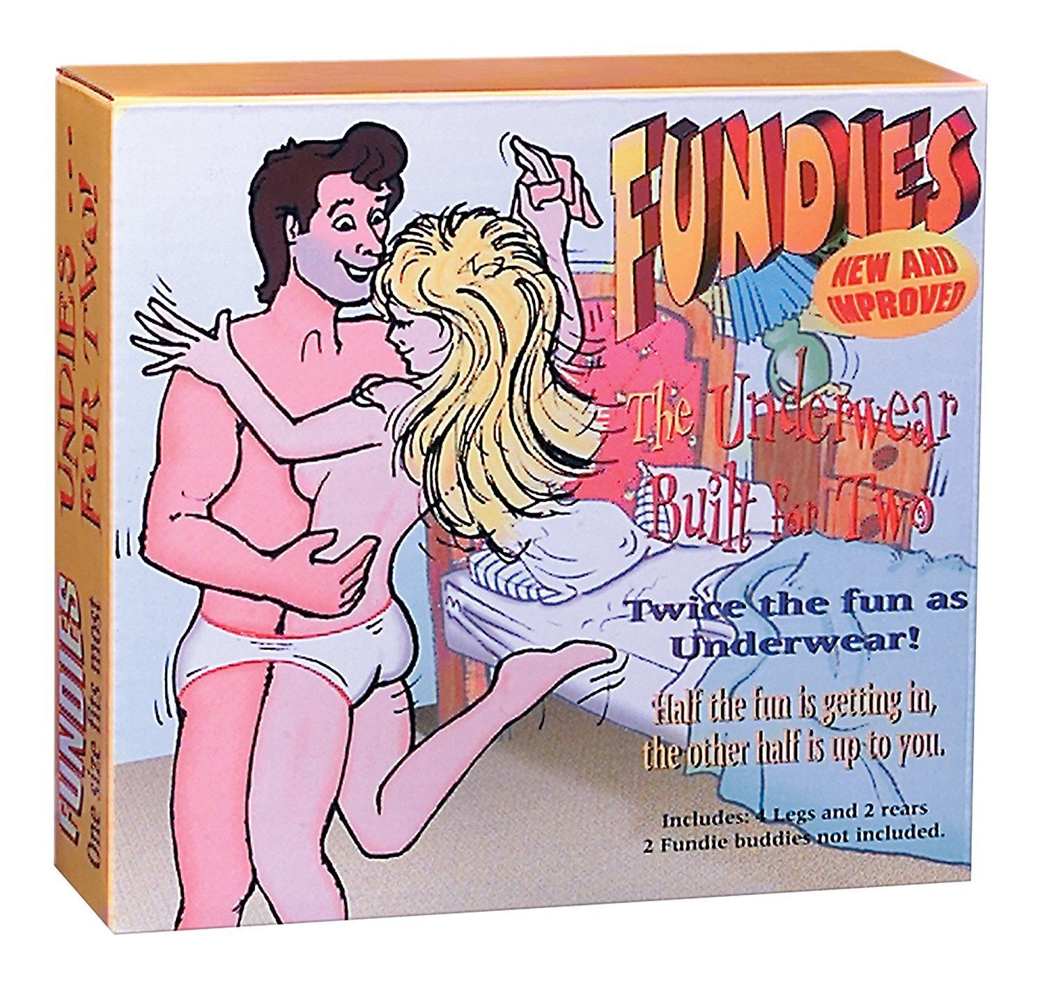 трусики для пары pipedream fundies double underwear, белые в Воронеже