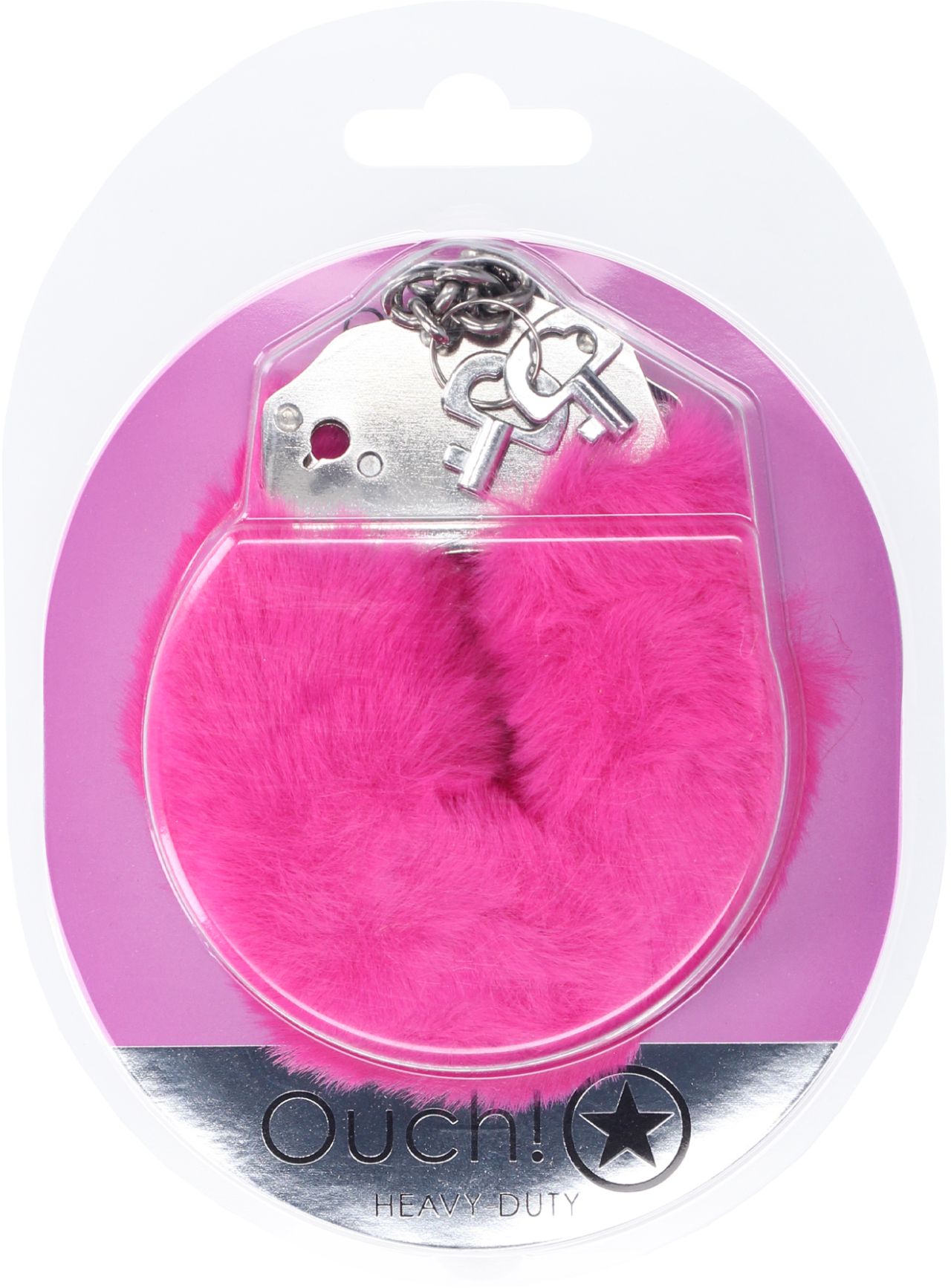 наручники для эротических игр heavy-duty fluffy handcuffs - pink в Воронеже