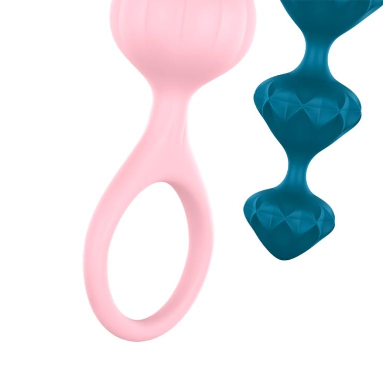 набор анальных цепочек satisfyer love beads (set of 2)  - разноцветный в Воронеже