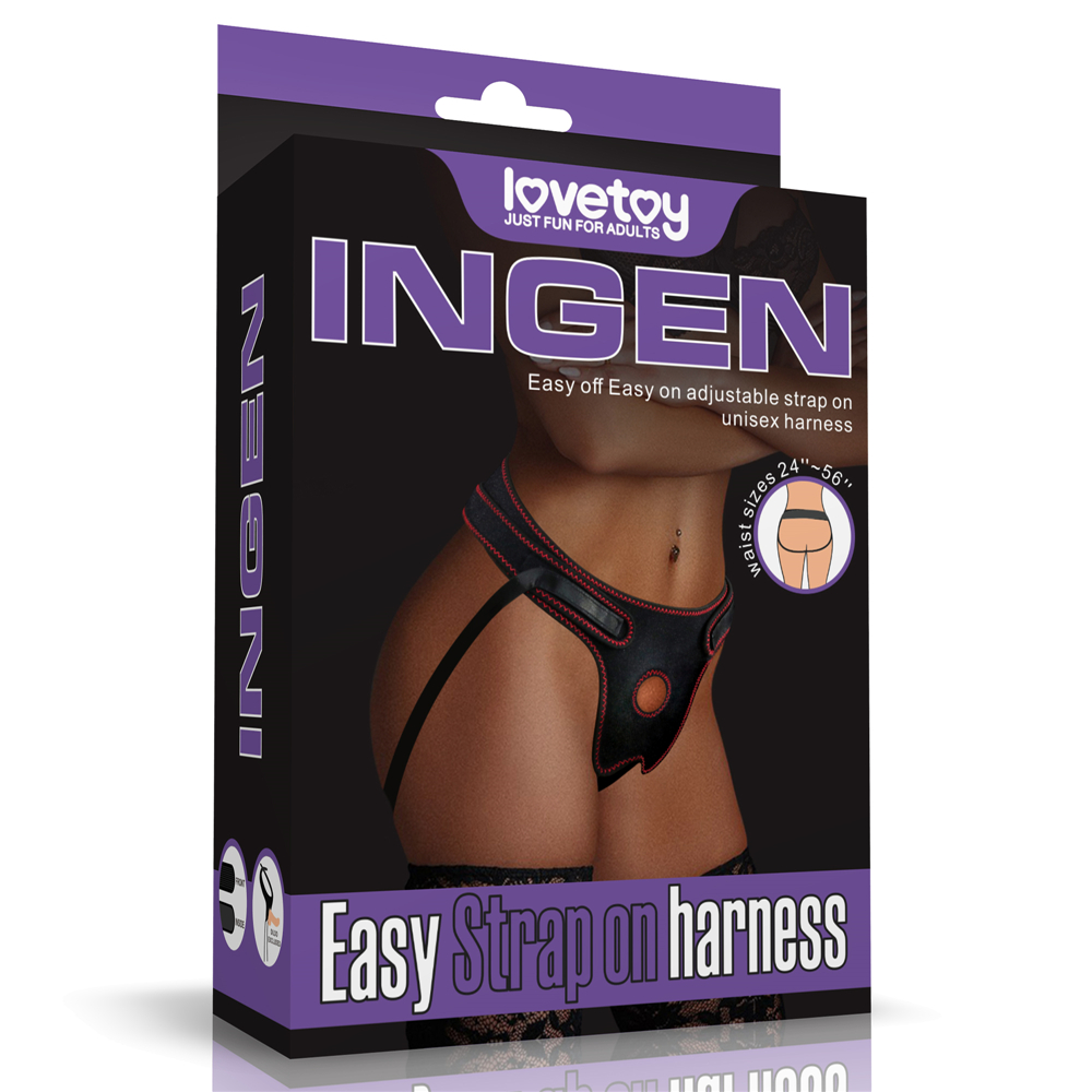 трусы/ременной комплект для страпона с креплением o-ring lovetoy easy strap on harness в Воронеже