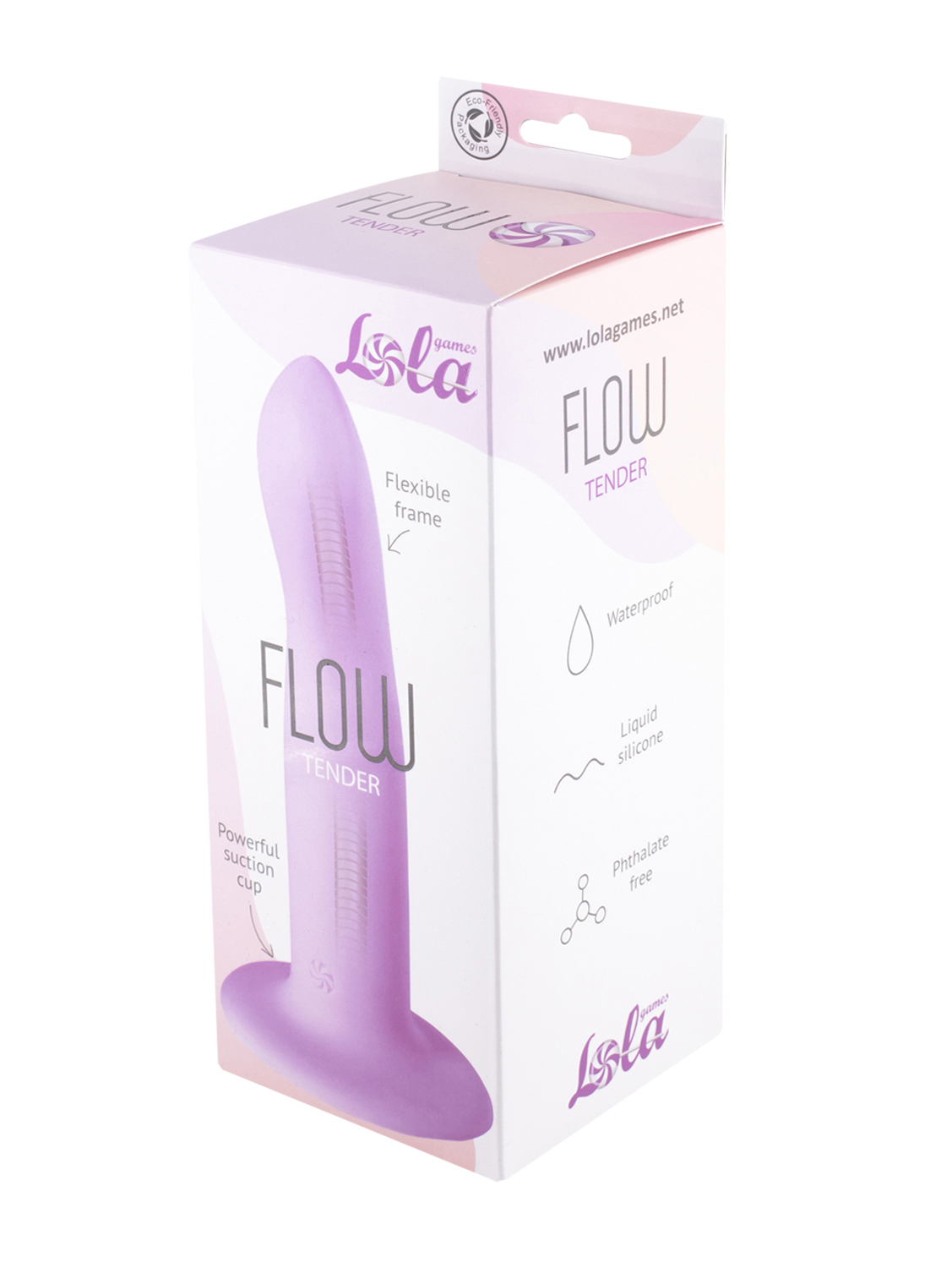 гнущийся нереалистичный дилдо flow tender 2042-01lola в Воронеже
