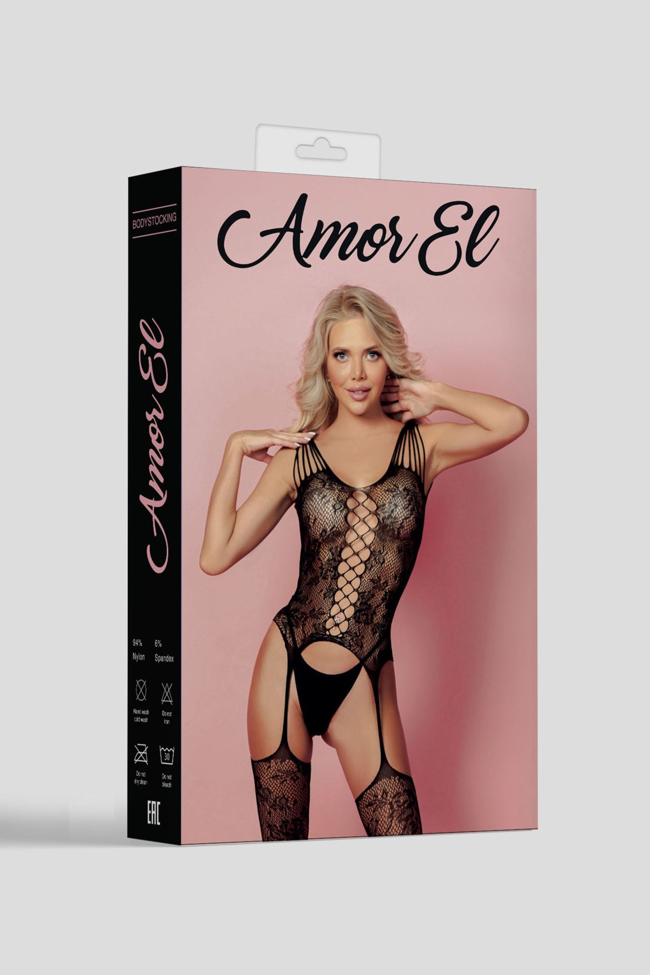 Эротическое кетсьюит (боди-комбинезон) ofelia s/l черный в Воронеже