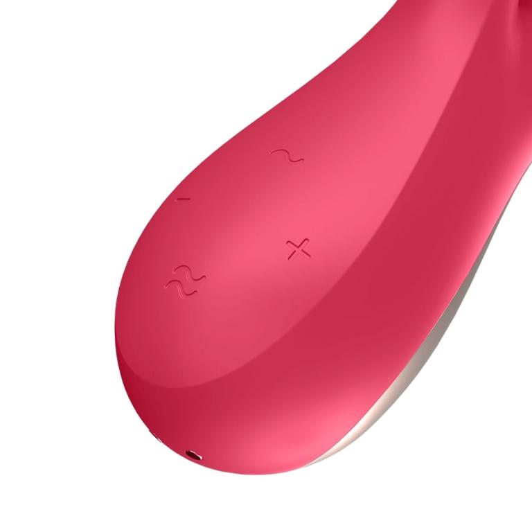 вибромассажер satisfyer mono flex с возможностью управления через приложение - красный в Воронеже