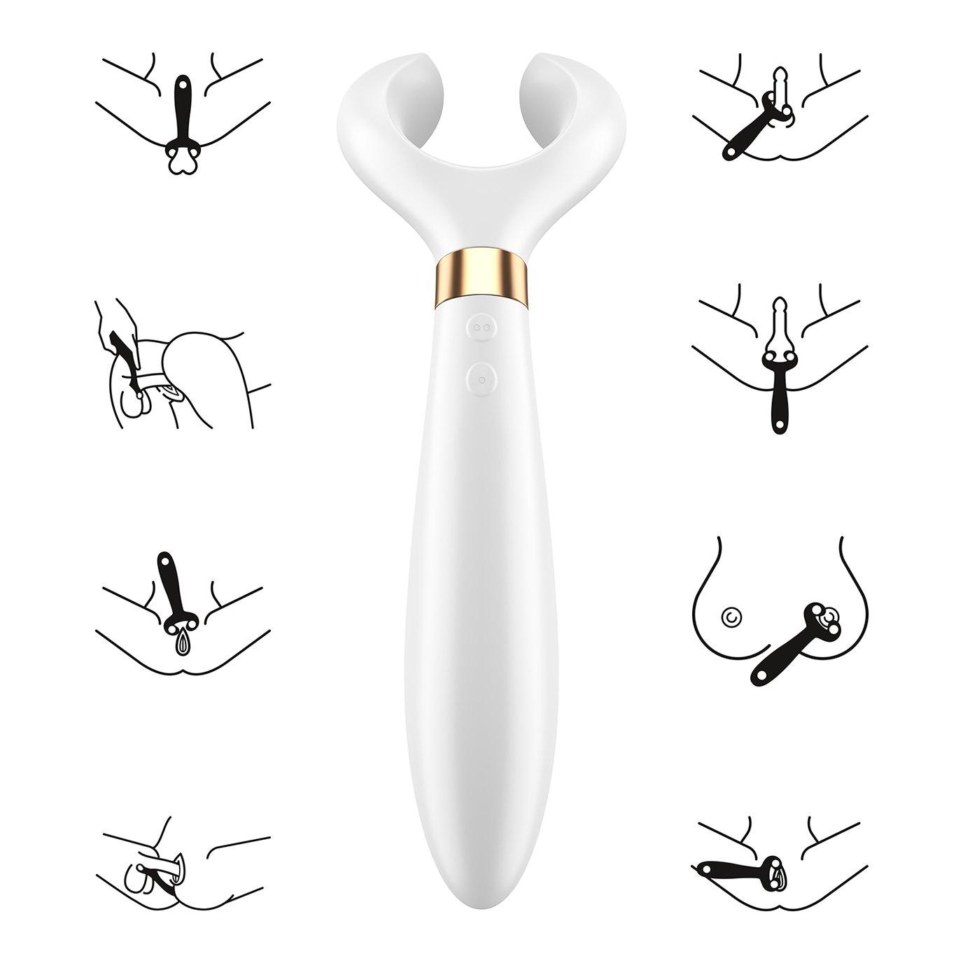 вибромассажер для пары satisfyer endless fun white 001043sa в Воронеже