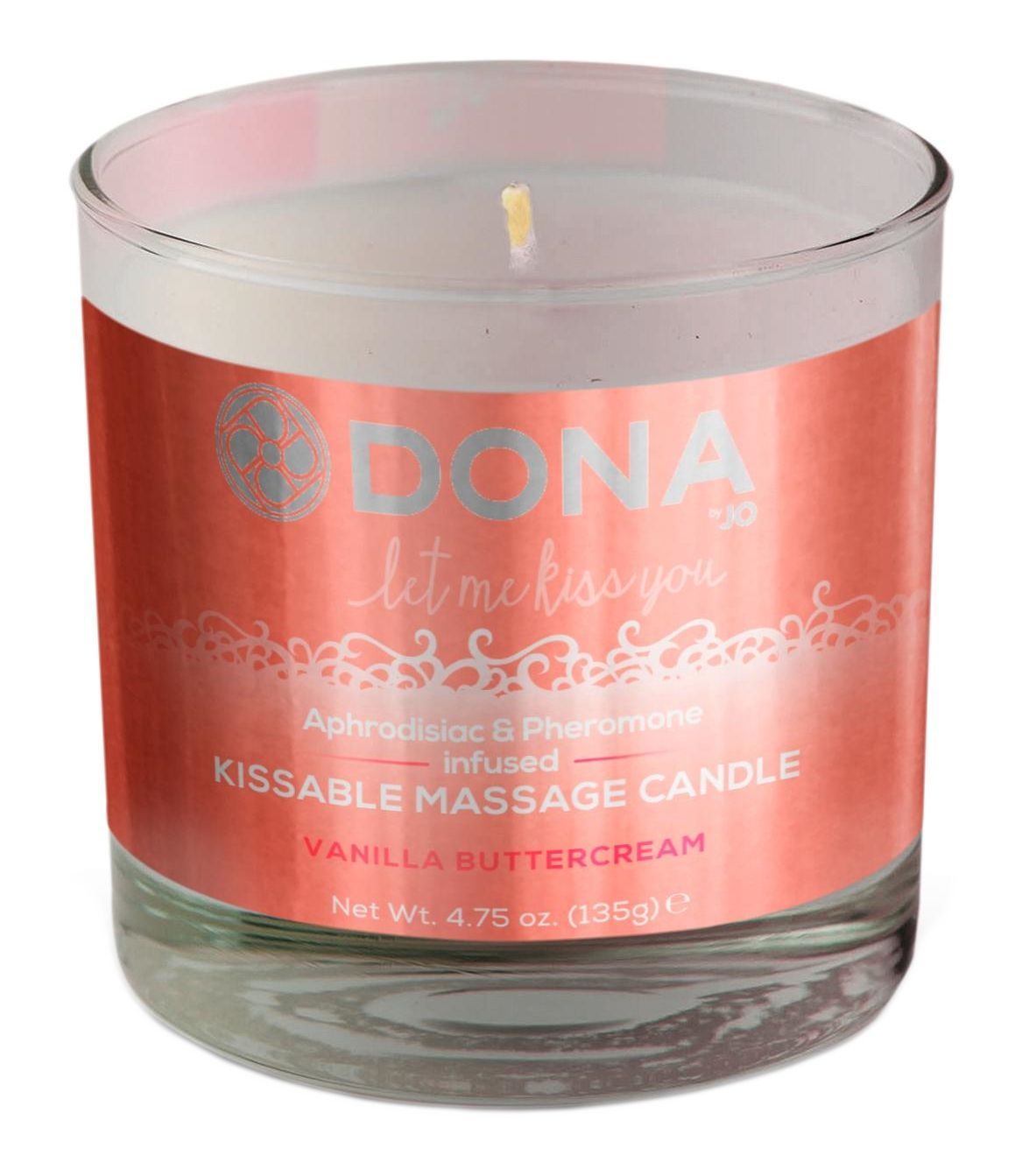 свеча массажная с феромонами system jo ванильный крем, 135 г в Воронеже