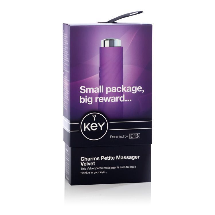вибратор california exotic novelties key by jopen charms velvet, фиолетовый в Воронеже